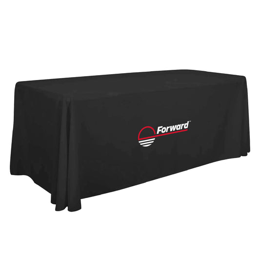 6' Economy Table Throw (Full-Color Front Only) - Forward Air