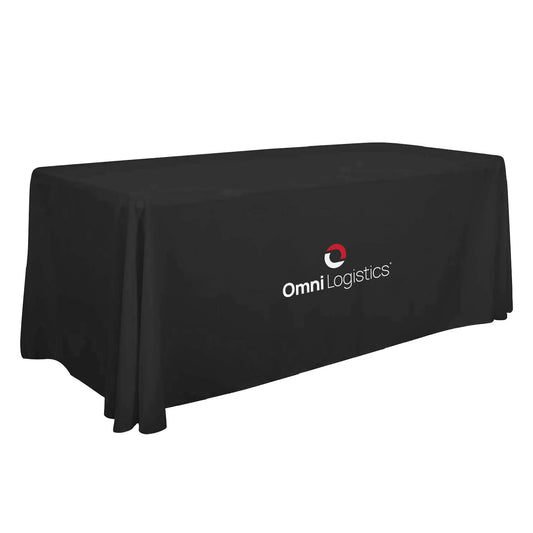 6' Economy Table Throw (Full-Color Front Only) - Omni Logistics