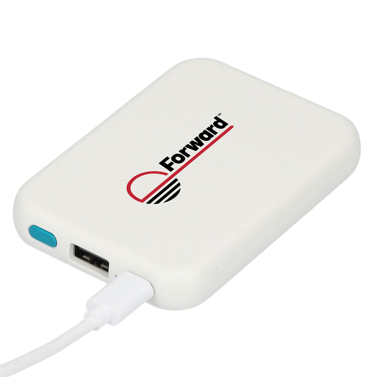 Recycled ABS 3000 mAh Wireless Power Bank - Forward Air